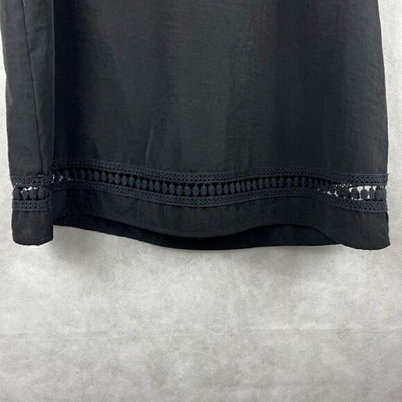 Off the Shoulder Black Lace Top - Picture 8 of 10